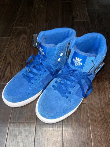 SUPRA 스케이트보드 스니커즈 블루