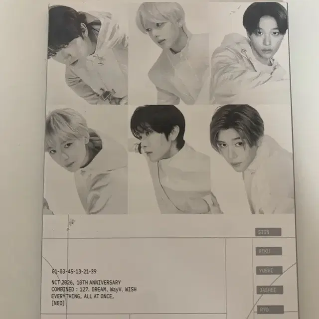 NCT NEO GROUND 포토북