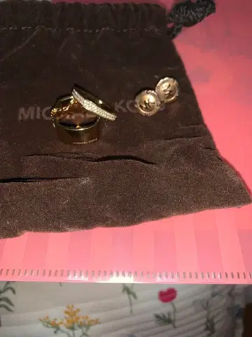 Michael Kors 귀걸이 반지 세트