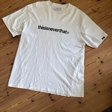 thisisneverthat 로고T셔츠 화이트 M사이즈