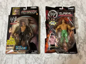 WWE 피규어 더 락 에디 게레로 2체