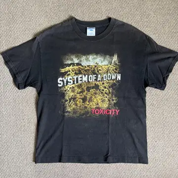 00s SYSTEM OF A DOWN TOXICITY 셔츠