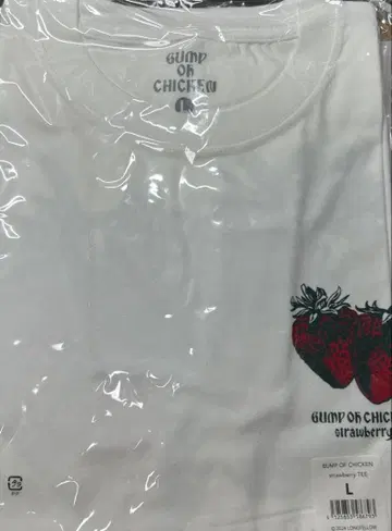 BUMP OF CHICKEN 스트로베리 티셔츠