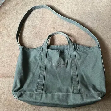 L.L.Bean 캔버스 숄더백 카키