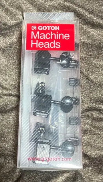 [미사용] GOTOH Machine Heads 기타용 페그 블랙