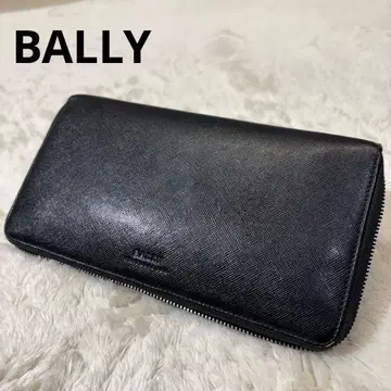 BALLY 발리 장지갑 오거나이저 라운지 지퍼 가죽