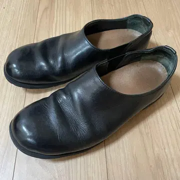 나카무라 사이드 고어 가죽 슬립온