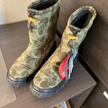 HYSTERIC GLAMOUR 카모플라쥬 패턴 충전솜 부츠