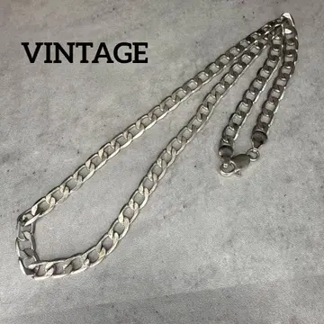 VINTAGE 빈티지 실버925 체인 목걸이 45cm