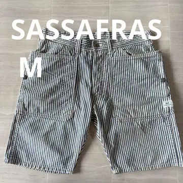 SASSAFRAS 하프 팬츠 M 히코리 FALL LEAF PANTS