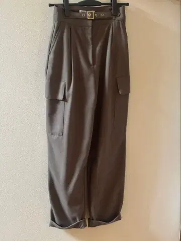 ZARA 카고 팬츠 슬랙스 카키