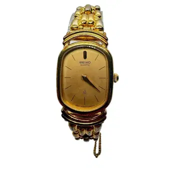 SEIKO 2320-5340 여성용 손목시계 쿼츠 골드 정크