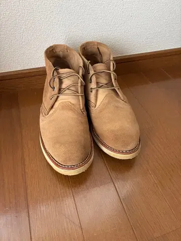 RED WING 3143 처카 부츠 스웨이드 26cm