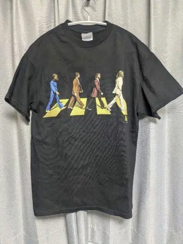 90s 00s 비틀즈 애비 로드 밴딩 티셔츠