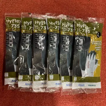 Ansell HyFlex 11-735 내절단 장갑 L 사이즈 6켤레