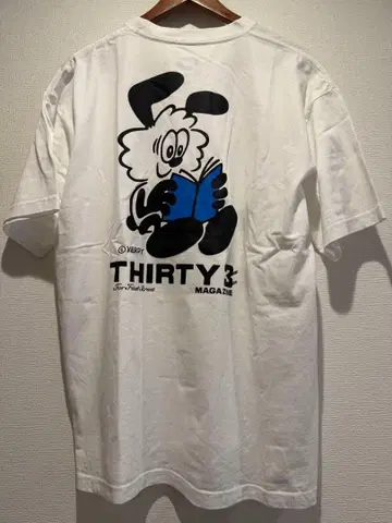 VERDY THIRTY 3 MAGAZINE 티셔츠 화이트