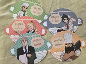던전밥 IKEPRI 콜라보 코스터 전 5종 세트