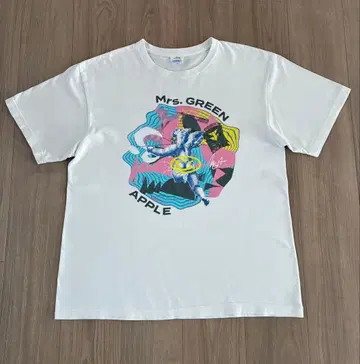 Mrs. GREEN APPLE 전인미도와 리아니언스 T셔츠