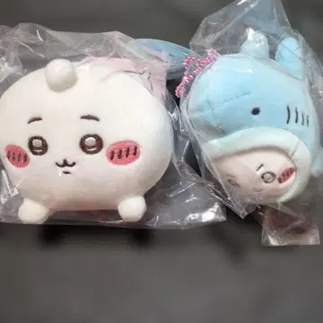 치이카와 (먼작귀) 상어 봉제 인형 2개 세트