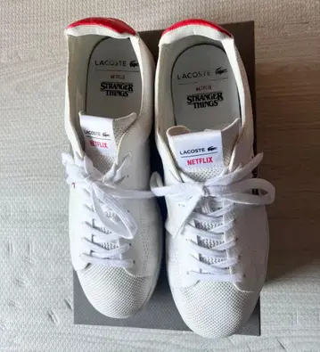 LACOSTE x Netflix 기묘한 이야기 콜라보 스니커즈 한정판