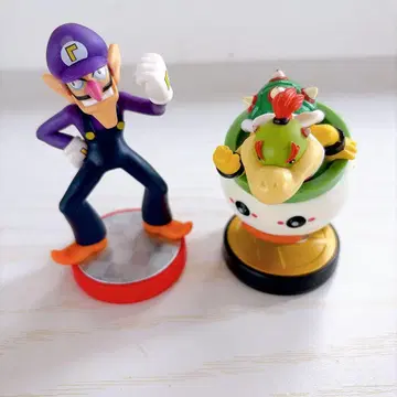 즉시 발송 와루이지 쿠파 Jr. amiibo 묶음 판매 마리오