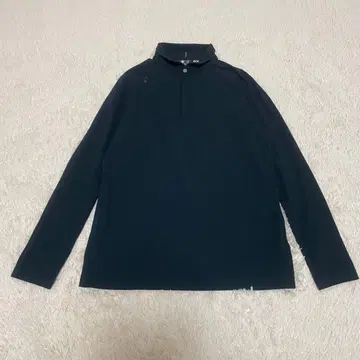 DESCENTE 데상트 골프웨어 로고 마크 심플 블랙