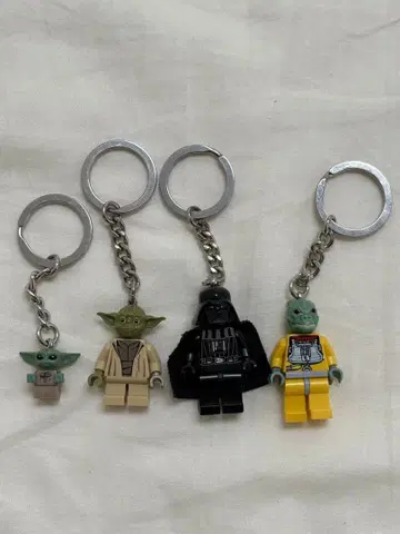 LEGO 스타 워즈 키링 4세트