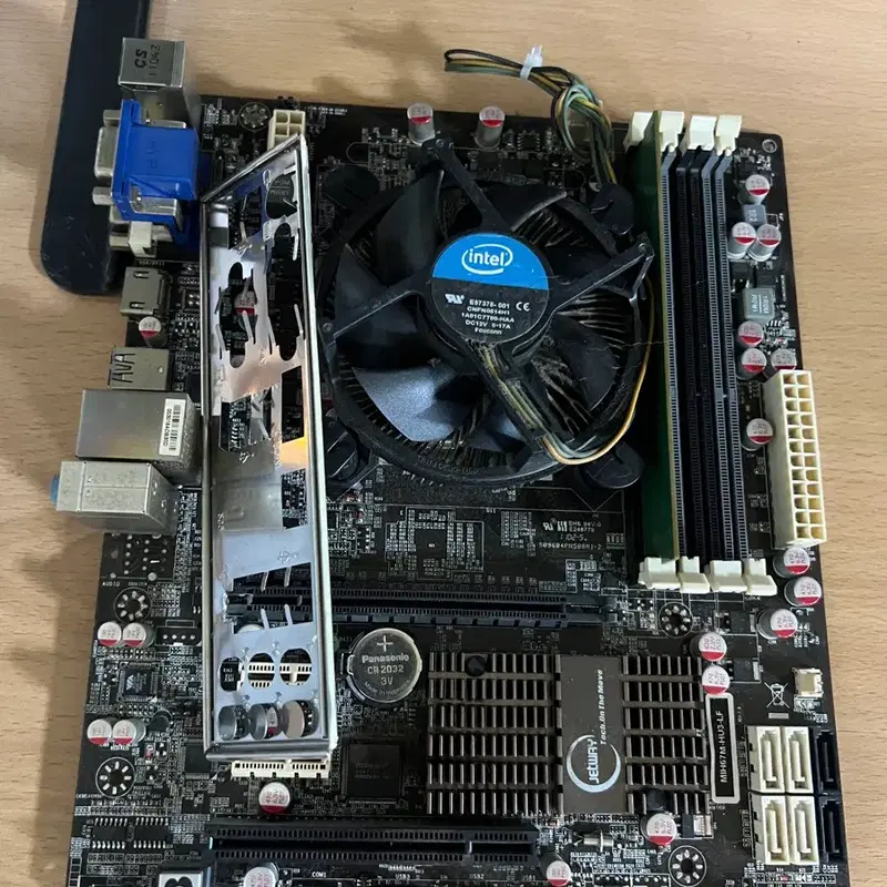 컴퓨터 메인보드+램 ddr3 부품용