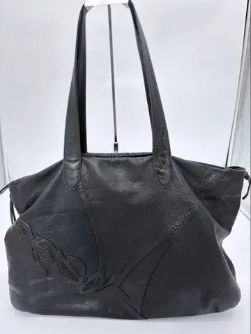 IBIZA 이비사 가죽 토트백 블랙