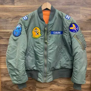 중고 Buzz Rickson's MA-1 리버서블 플라이트 자켓