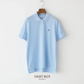 LACOSTE 라코스테 반팔 피케 셔츠 라이트 블루 36