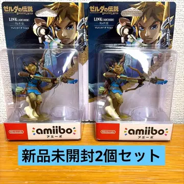 새상품: amiibo 링크 활 젤다의 전설 2세트