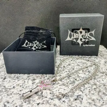 LIBERTAS 마블러스 목걸이 호루라기 실버925
