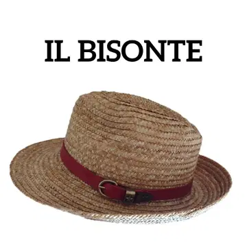 IL BISONTE 밀짚모자 스트로 햇