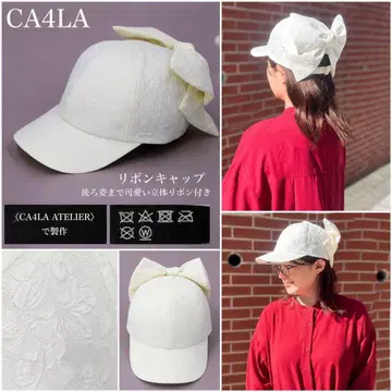 CA4LA 카시라 CF MYUNO S 캡 리본 고양이 귀