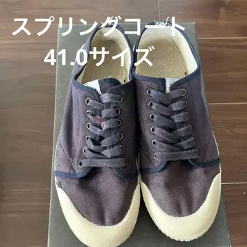 springcourt 캔버스 스니커즈 네이비