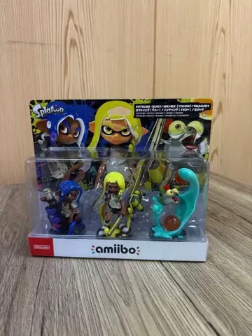 스플래툰 Splatoon 3 amiibo 3체 세트