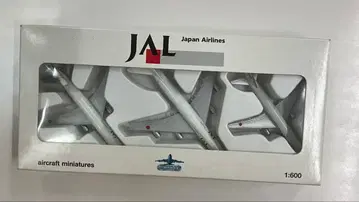 JAL 일본항공 항공기 미니어처 3기 세트 1:600