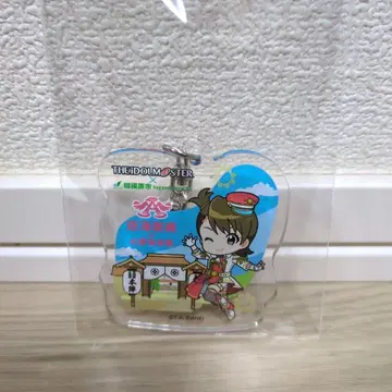 아이돌 마스터 후타미 아미 아크릴 키링 사가미하라시 콜라보