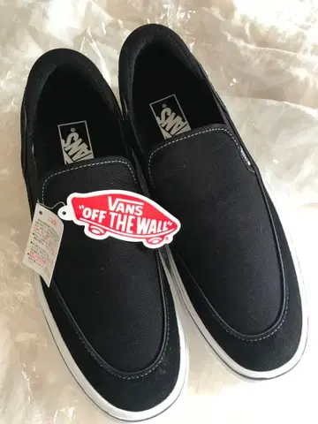 VANS 슬립온 블랙 통굽