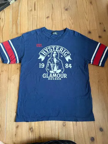 HYSTERIC GLAMOUR T셔츠 네이비 S