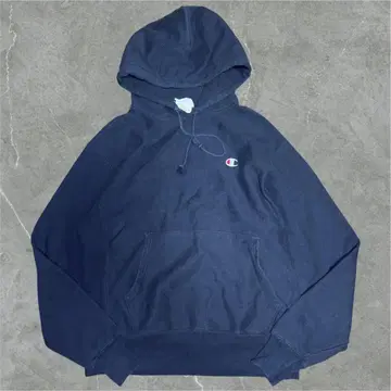 챔피온 리버스 위브 후드티 XL 블랙 12oz