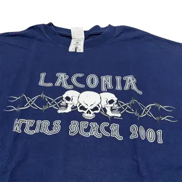 Laconia Motorcycle Rally 빈티지 t셔츠