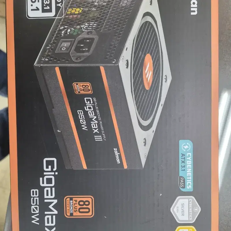 잘만 GigaMax III 850W ATX 3.1 파워서플라이
