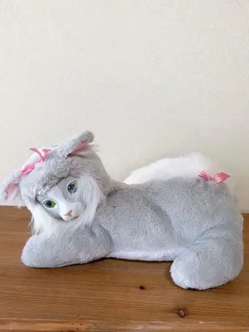 반려동물 서프라이즈 키티 고양이 봉제 인형 빈티지 90' 팬시