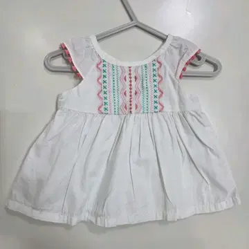 ジンボリー3-6m女子刺繍ブラウス