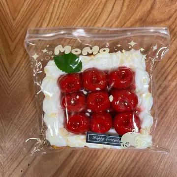 스퀴즈 체리 케이크 식품 샘플