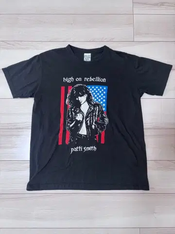 패티 스미스 ( Patti Smith ) 티셔츠 밴드 티