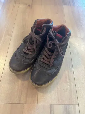 CAMPER 하이컷 스니커즈 브라운 42 배송비 포함