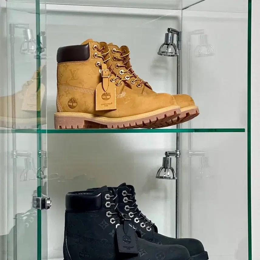 루이비통 [새상품] x 팀버랜드 6인치 앵클부츠 베이지 / 부츠 사진 3